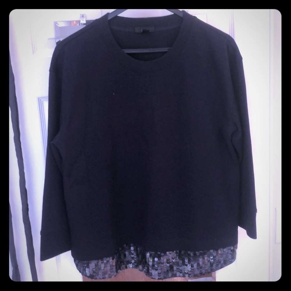 J.Crew Sparkle Sweatshirt